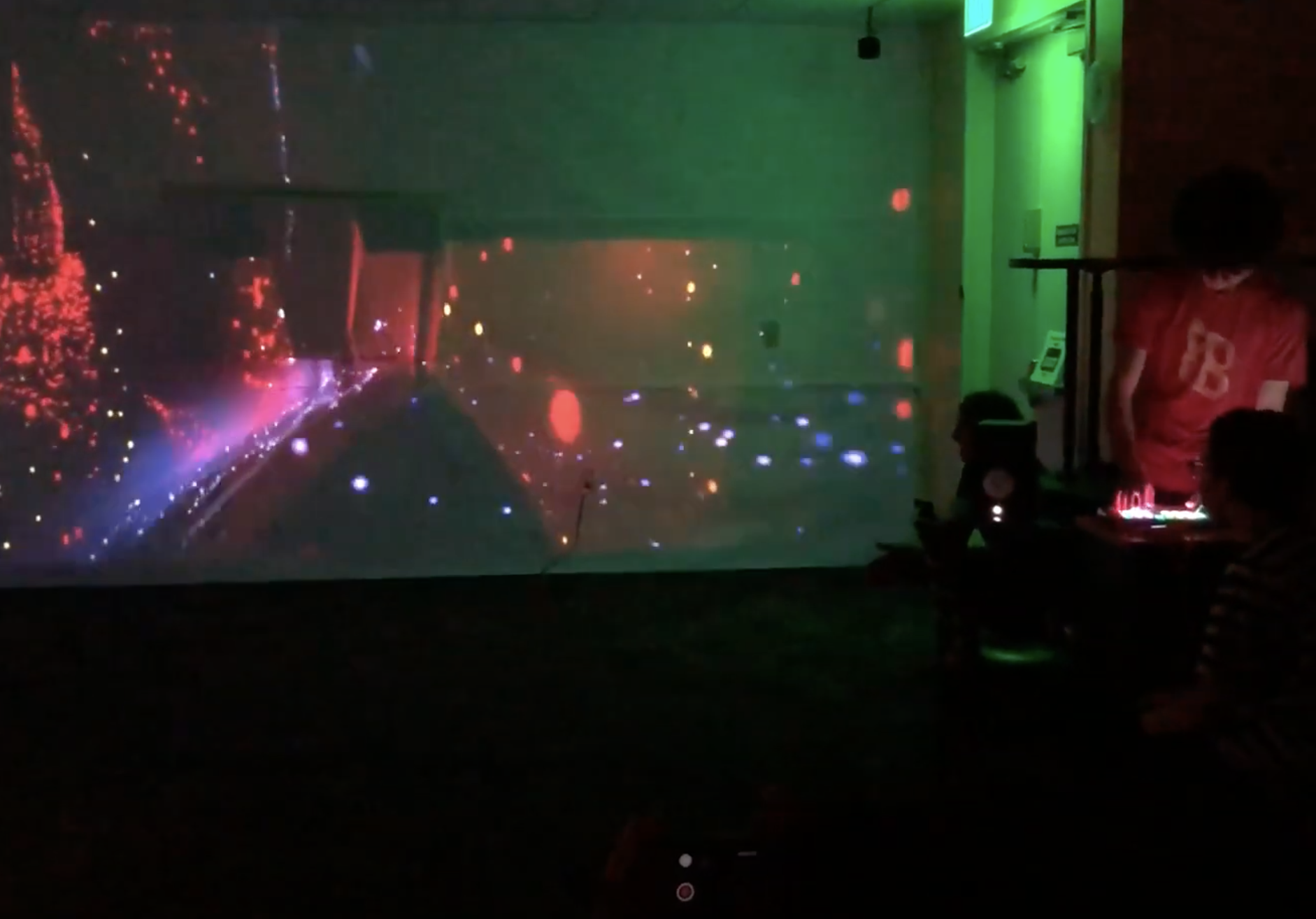 Projection Mapped Music Performance